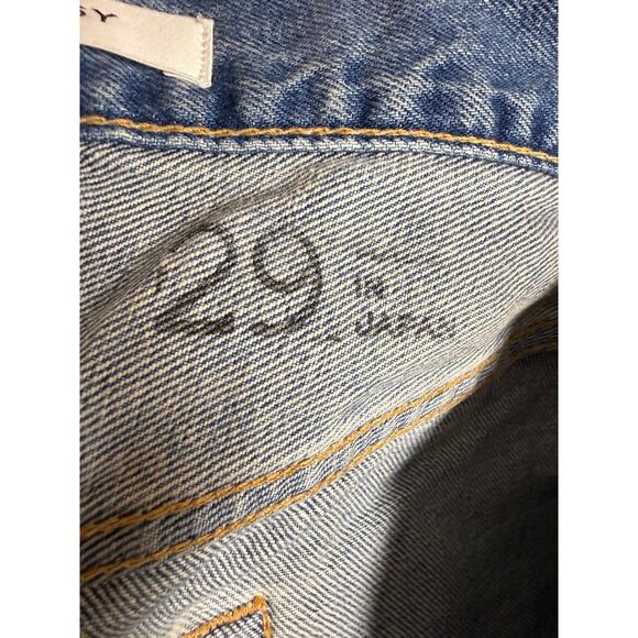 Moussy Vintage Lomita Wide Straight Jeans Made in Japan Women’s Sz. 29 - Picture 11 of 14